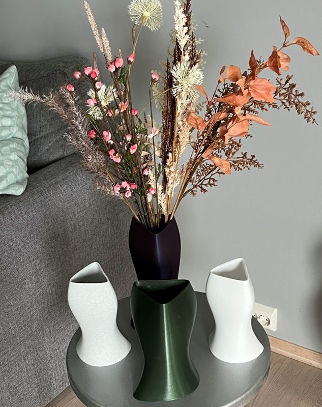 Vase 6 – Geometrisk PLA-vase