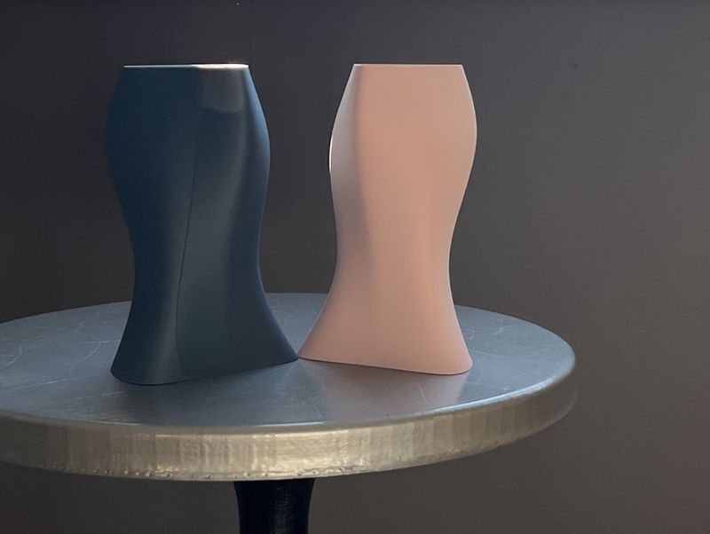 Vase 6 – Geometrisk PLA-vase